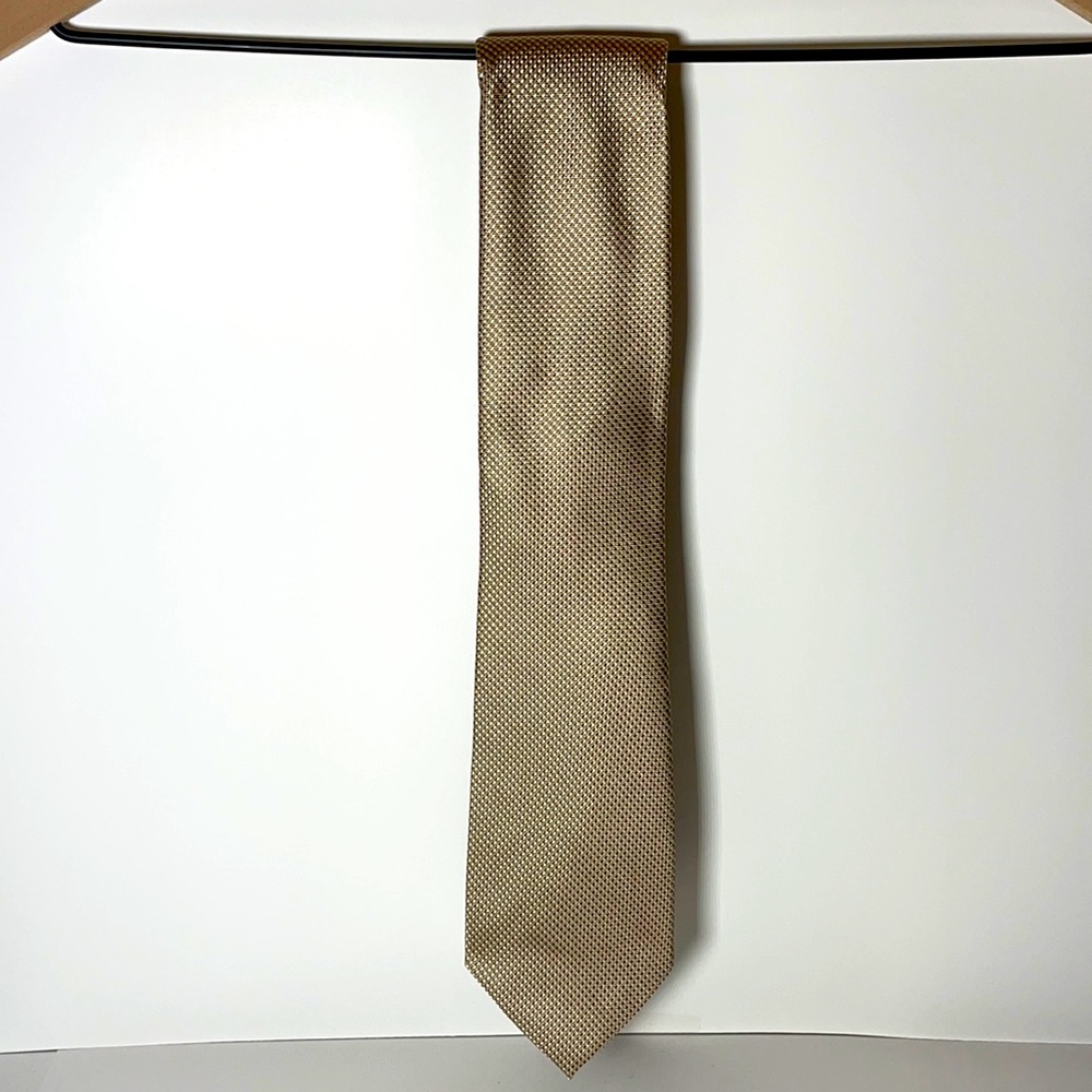 Gold Silk Michael Kors Tie